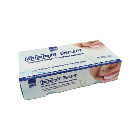 Μεσοδόντια βουρτσάκια Chlorhexil Unisept Set