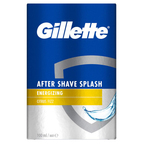 Gillette After Shave Splash Energizing Citrus Fizz