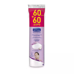 Septona Δίσκοι Ντεμακιγιάζ 60+60τεμ