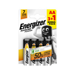Energizer Power Μπαταρίες Αλκαλικές ΑΑ 4τεμ