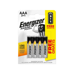 Energizer Power Μπαταρίες Αλκαλικές ΑΑA 4τεμ