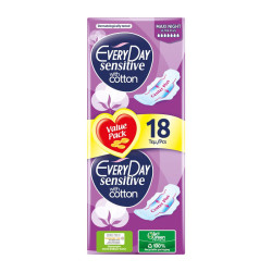 EveryDay Hyper Dry Ultra Plus Maxi Night Economy 18τεμ