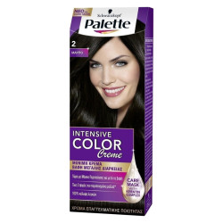 Schwarzkopf Palette Intensive Color Creme Βαφή Μαλλιών 2 Μαύρο