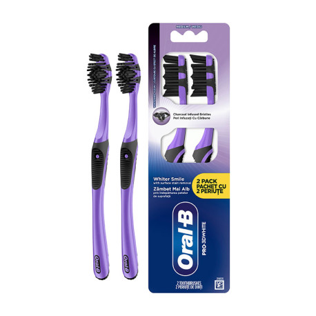 Οδοντόβουρτσες Pro 3D White Charcoal