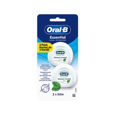 Essential Floss Κηρωμένο Οδοντικό Νήμα